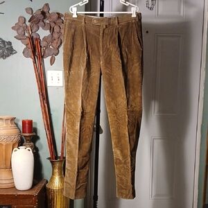 Vintage Cosserat Men's Brown Corduroy Pants